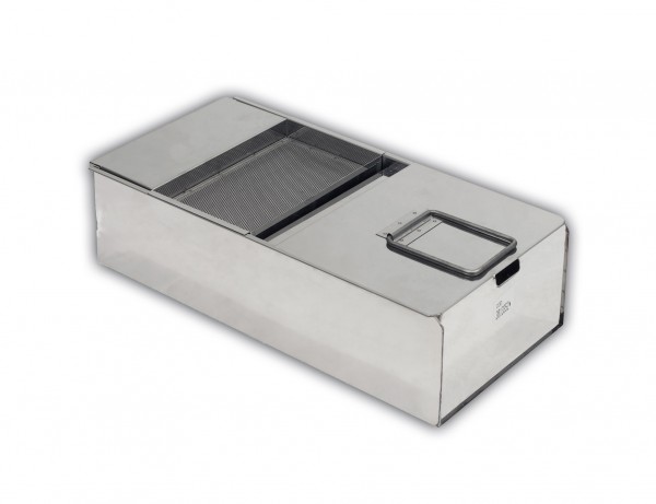 Berner BFAB Fettauffangbehälter für Fritteusen - breite Ausführung