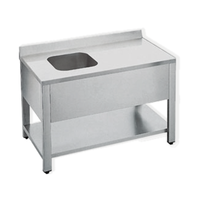 Cheftische Edelstahl