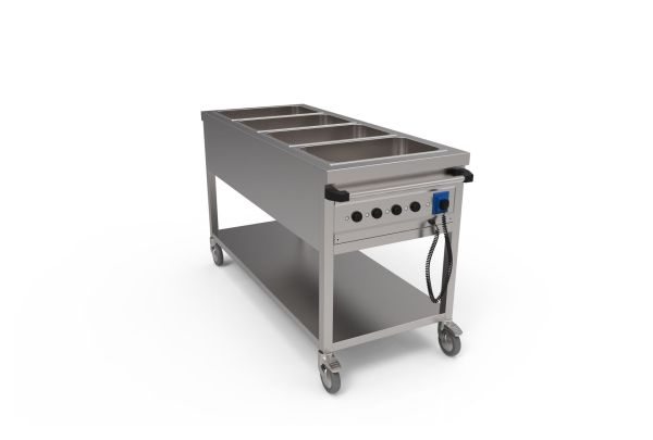 PROFIKOCHER 162862 Speiseausgabewagen 4x GN 1/1