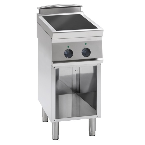 Tecnoinox Ceran-Herd, 2 Zonen, 4,3kW