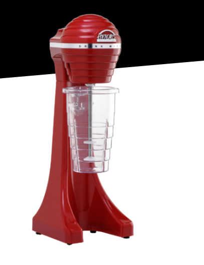 Getränke-Mixer MIX-2010 rot 15.000 bis 22.000 U/min ARTEMIS by NOSCH mit Polycarbonat-Becher