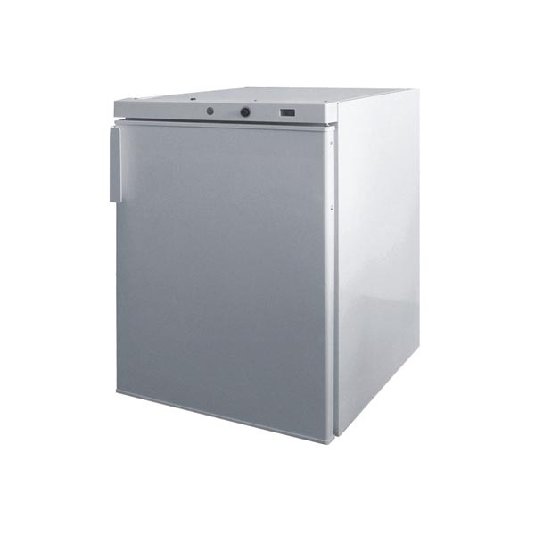 Gastrostellwerk Edelstahl Tiefkühlschrank 200 Liter