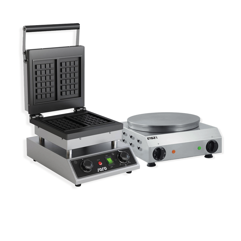 Waffeleisen & Crepeeisen