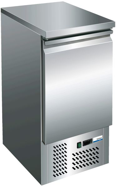 COOL by Nordcap Kühltisch SLIM 1T, 1 Tür, Edelstahl, Umluftkühlung