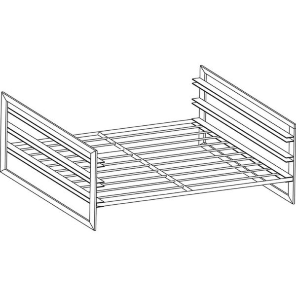 KBS Führungsschienen-Kit GN 2/1 für Unterbauten 80cm