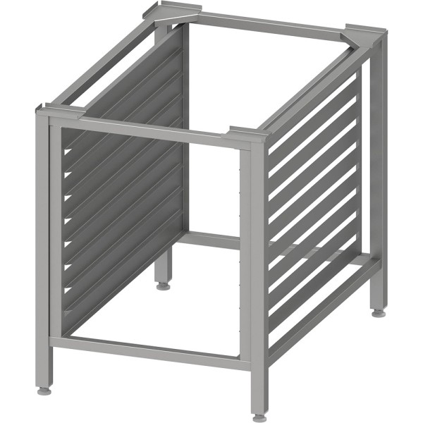 Untergestell mit 8 GN-Einschubschienen für SmartCook, GN 2/1, h=850 mm