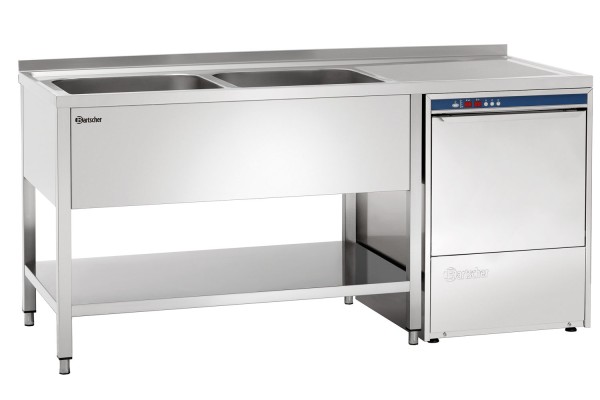 BARTSCHER Spülcenter 700, B1800 2 Becken LI - 306360