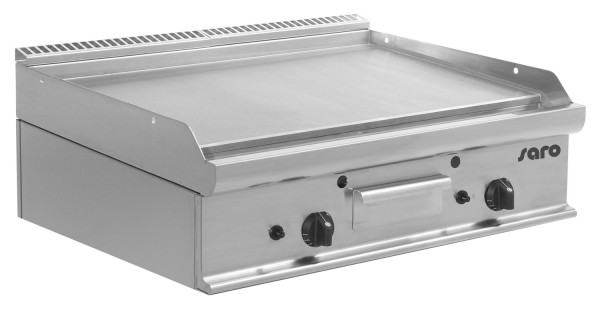 SARO Gas-Griddleplatte Tisch E7/KTG2BBL