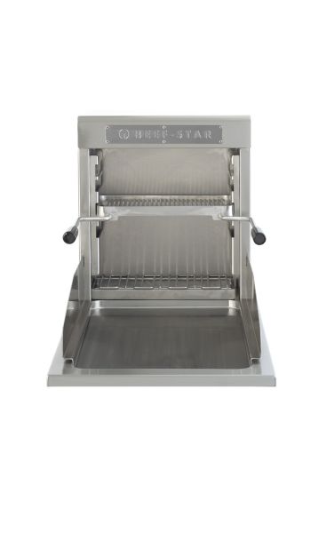 Berner BGEBFS40 Einbau-Bratplatte-Beefer-Kombi Bratfläche glatt