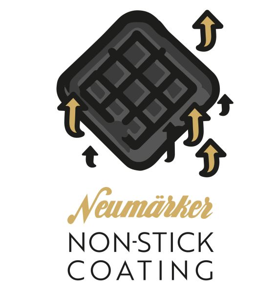 Non-Stick Coating Antihaftbeschichung für Wechselplatten Neumärker 44-40736